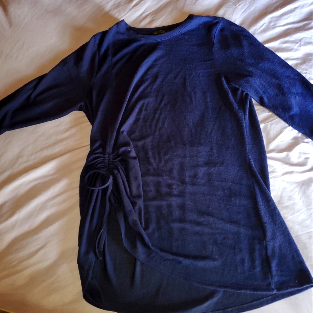 Diane Gilman sweater, navy blue, sz XL